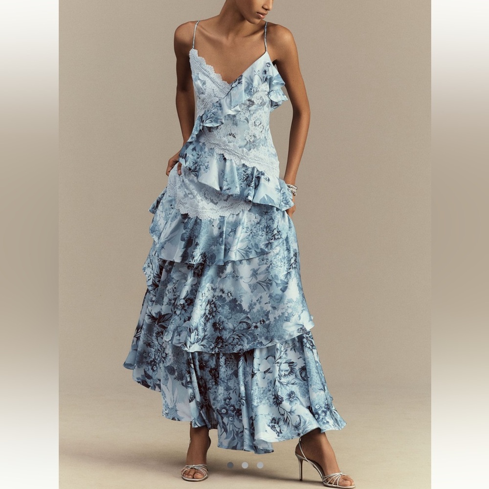 Anthropologie BHLDN elora maxi dress
